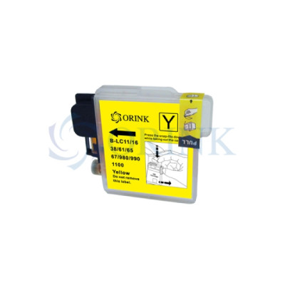 Premium Ink Cartridge ORINK yellow (20 ml) Brother... Premium Ink Cartridge ORINK yellow (20 ml) Brother...