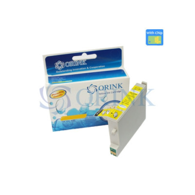 Premium Ink Cartridge ORINK yellow (18 ml) Epson Stylus Photo R240, R245, RX420, RX425, RX520