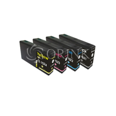 Premium Ink Cartridge ORINK black (48 ml) Epson WorkForce Pro WP-4000 SERIES / WP-4500 SERIES / WP-4015 DN / WP-4025 DW...
